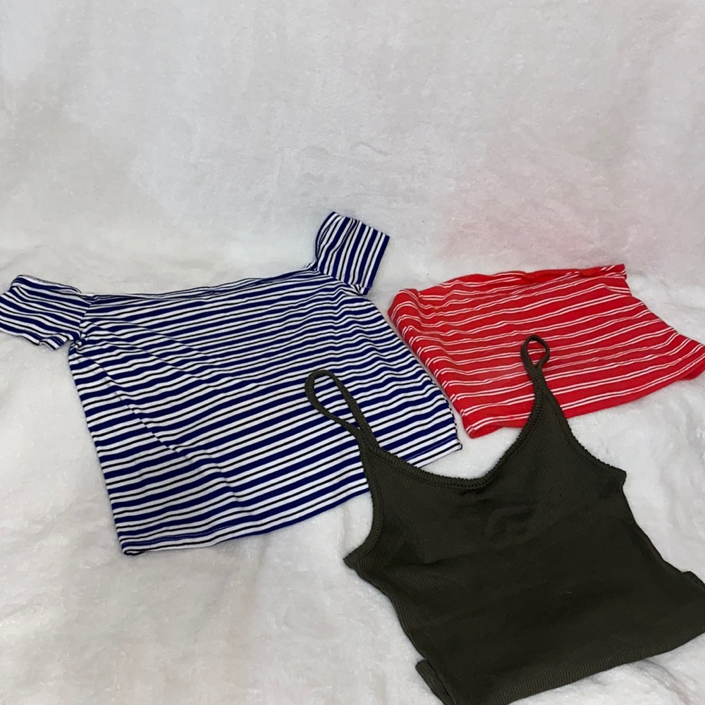 Bundle Womens Cropped Tube Tops M/L